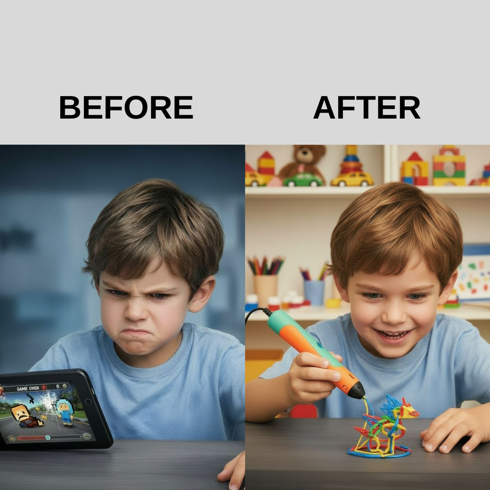 3D Pen Set for Kids Creative Drawing